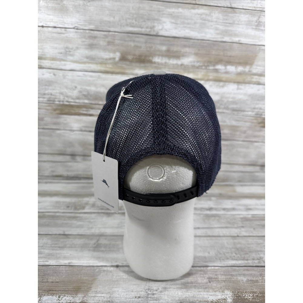 New Mens Tommy Bahama Steel Blue Golf Cap Snapback Hat Nice!- NWT - Picture 4 of 8